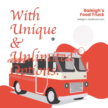 Free Food Truck Rally Instagram Post Template to Edit Online