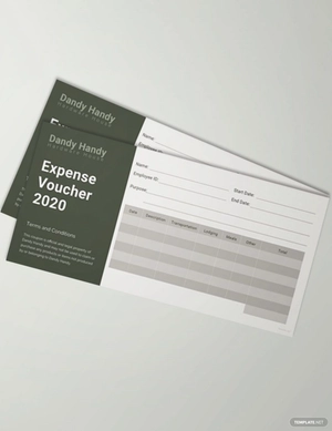 Expense Voucher Template