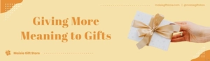 Gift Store Outdoor Billboard Template