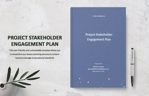 Project Stakeholder Engagement Plan Template