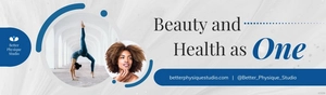 Fitness Salon Billboard Template