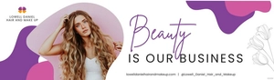 Beauty Salon Business Billboard Template