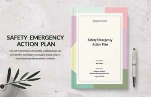 Safety Emergency Action Plan Template