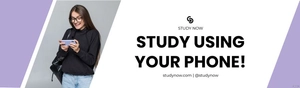 Education Mobile App Billboard Template