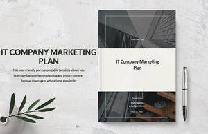 Basic IT Company Marketing Plan Template
