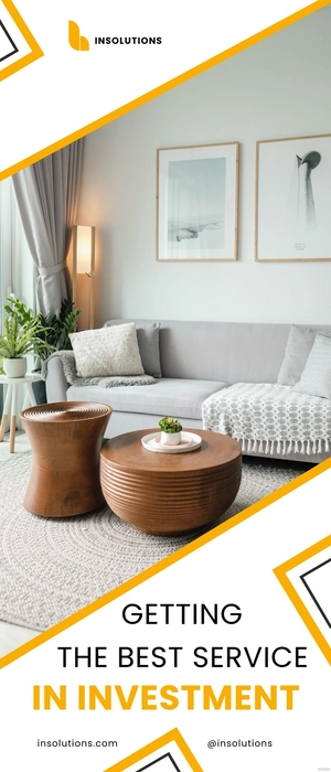 Interior Solutions Rollup Banner Template