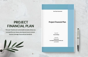Project Financial Plan Template