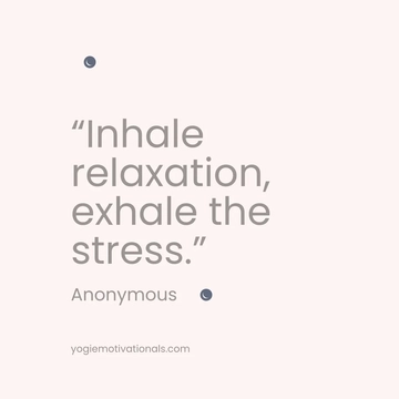 Free Motivational Yoga Quote Linkedin Post Template to Edit Online