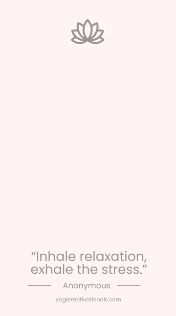 Free Motivational Yoga Quote Snapchat Geofilter Template to Edit Online