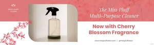 Cleaning Product Billboard Template