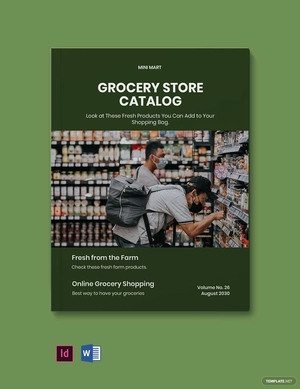 Grocery Store Catalog Template