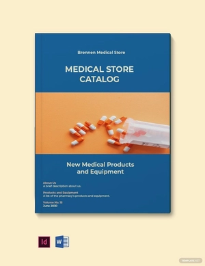 Medical Store Catalog Template