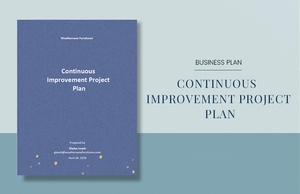 Continuous Improvement Project Plan Template