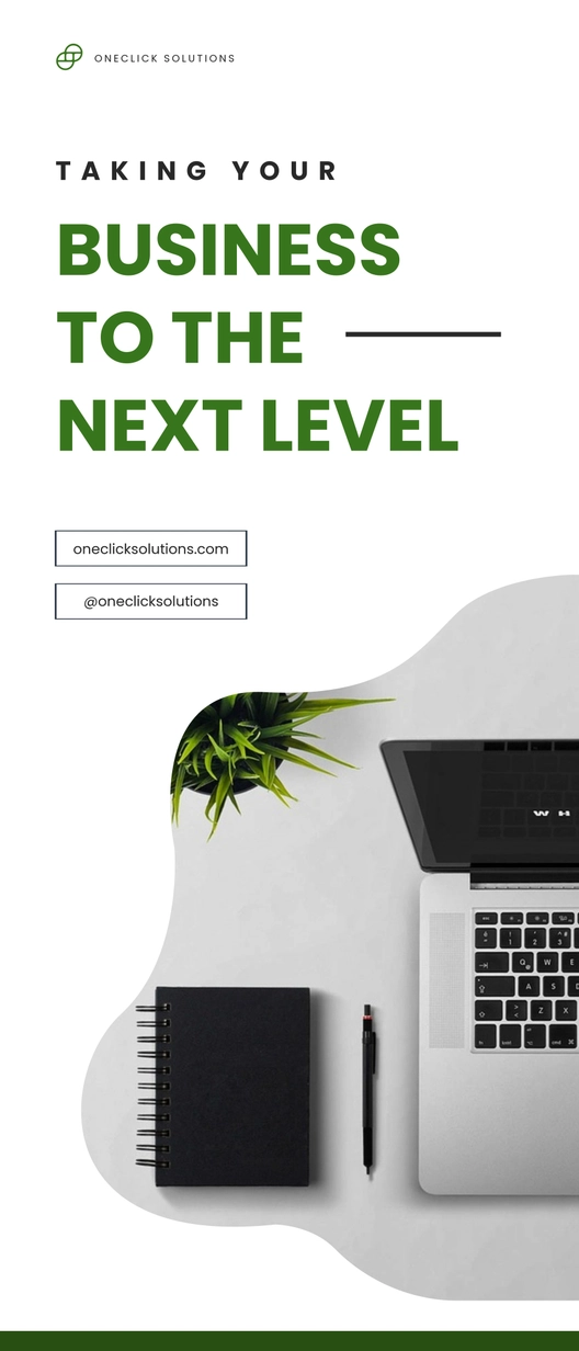 Modern Social Media Roll-Up Banner Template