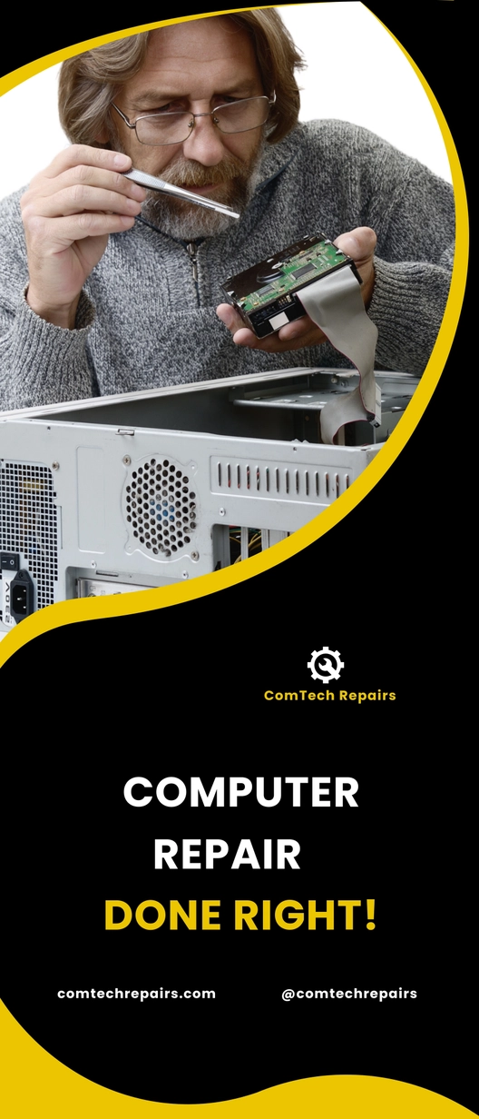 Computer And Mobile Repairing Rollup Banner Template
