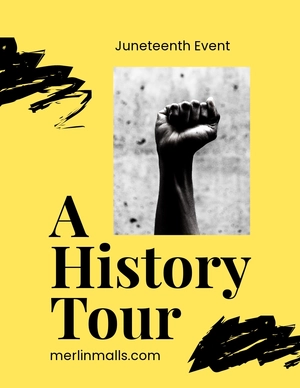 Juneteenth Event Flyer Template