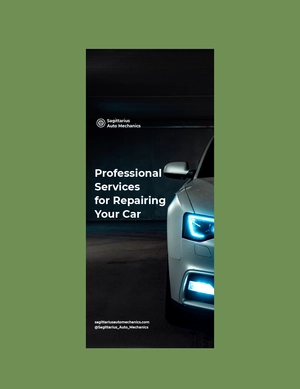 Professional Repair Services Roll Up Banner Template Professional Repair Services Roll Up Banner Template