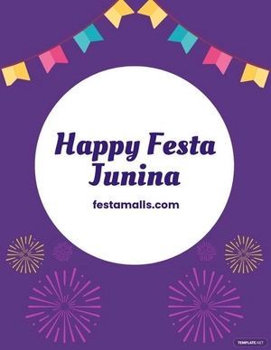 Happy Festa Junina Flyer Template Happy Festa Junina Flyer Template