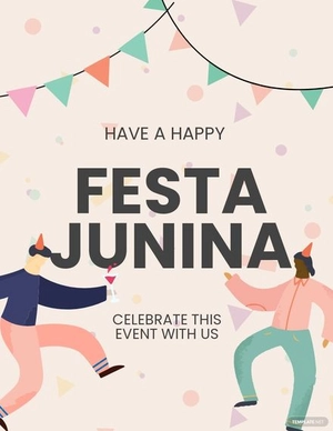 Festa Junina Event Flyer Template Festa Junina Event Flyer Template