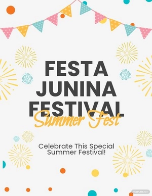 Festa Junina Festival Flyer Template