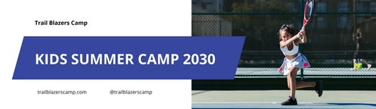 Kids Summer Activities Camp Billboard Template