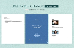 Behavior Change Action Plan Template