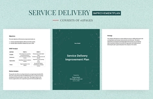 Service Delivery Improvement Plan Template