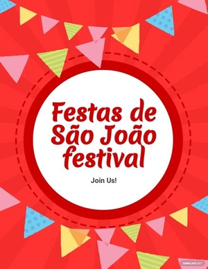 Festa junina Celebration Flyer Template