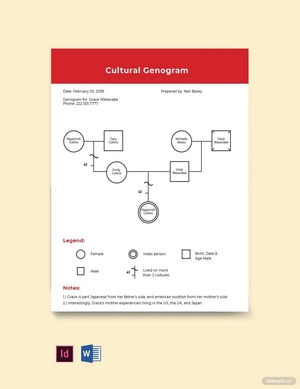 Sample Cultural Genogram Examples