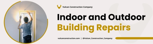 Building Repair Services Billboard Template