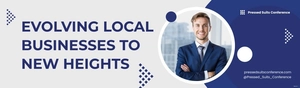 Business Seminar Billboard Template