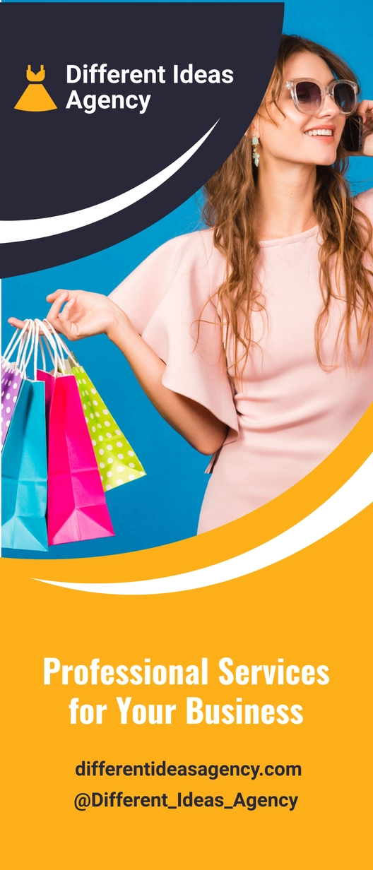 Fashion Professional Roll Up Banner Template