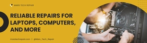 Laptop Repair Services Billboard Template