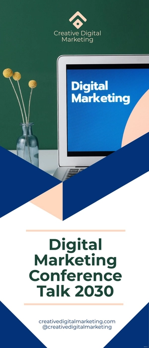 Talk Event Roll Up Banner Template