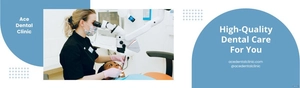 Dental Services Billboard template