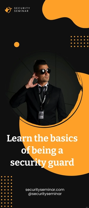 Guard Training Roll Up Banner Template