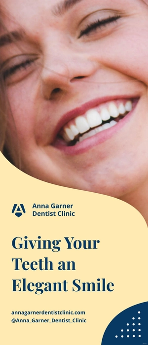 Creative Dental Roll Up Banner Template