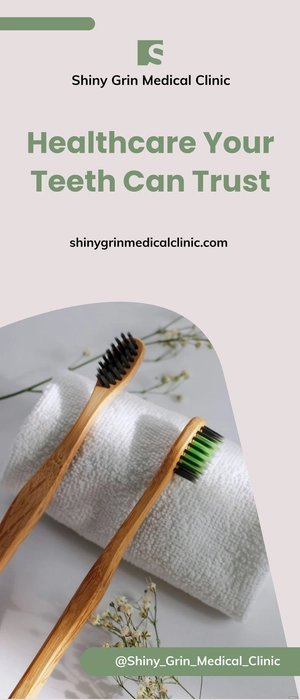 Dental Services Roll Up Banner Template