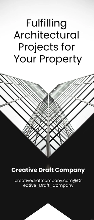 Architecture Agency Roll Up Banner Template