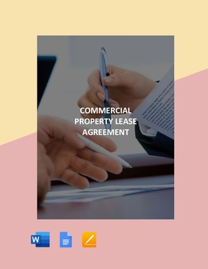 Commercial Property Lease Agreement Template