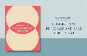 Commercial Purchase And Sale Agreement Template