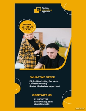 Marketing Rack Card Template Marketing Rack Card Template