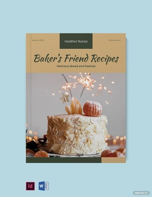 Sample Bakery Cookbook Template