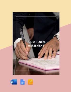 Simple Room Rental Agreement Template
