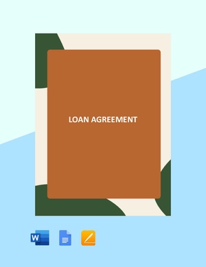 Simple Loan Agreement Template