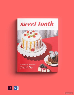 Sample Desserts CookBook Template