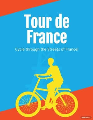 Tour De France Flyer Template