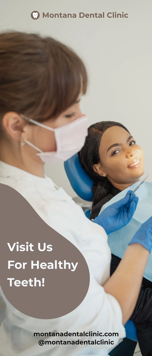 Sample Dental Clinic Advertising Roll Up Banner Template