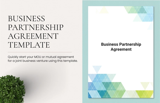 Business Partnership Agreement Template