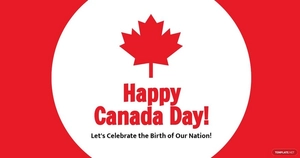 Happy Canada Day Facebook Post Template